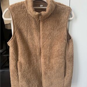 Tan Sherpa Vest